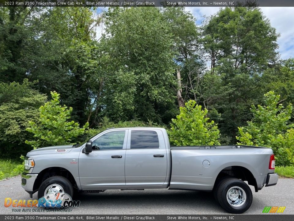 Billet Silver Metallic 2023 Ram 3500 Tradesman Crew Cab 4x4 Photo #1