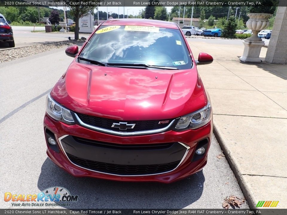 2020 Chevrolet Sonic LT Hatchback Cajun Red Tintcoat / Jet Black Photo #3