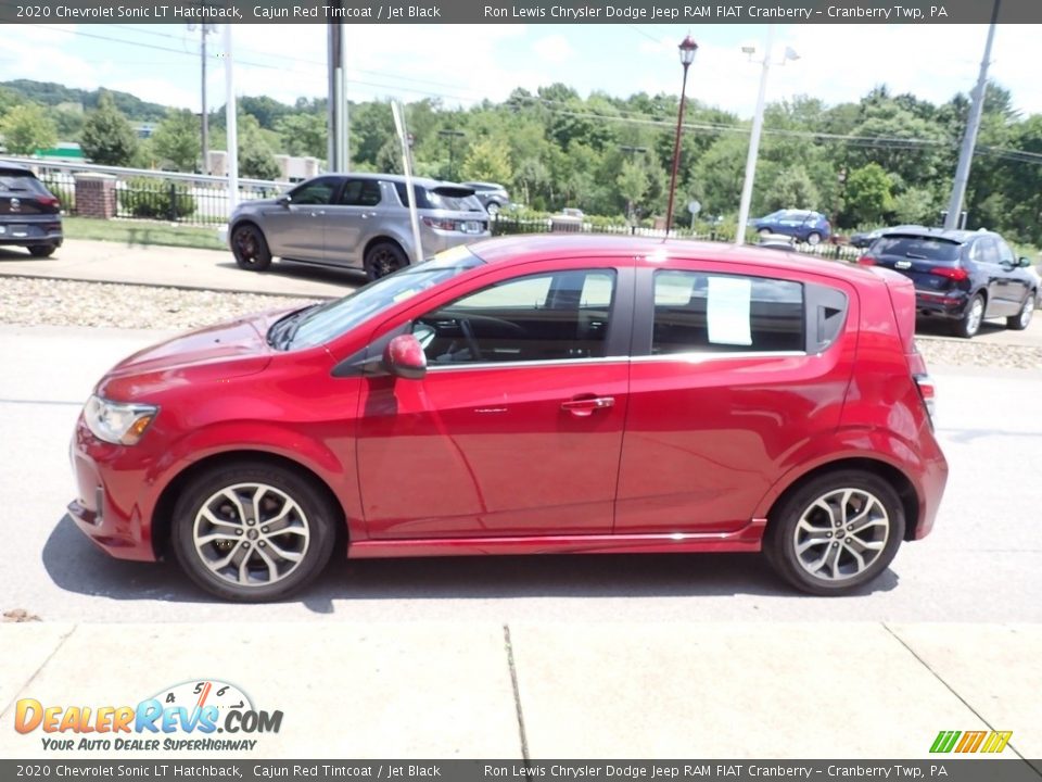 Cajun Red Tintcoat 2020 Chevrolet Sonic LT Hatchback Photo #5