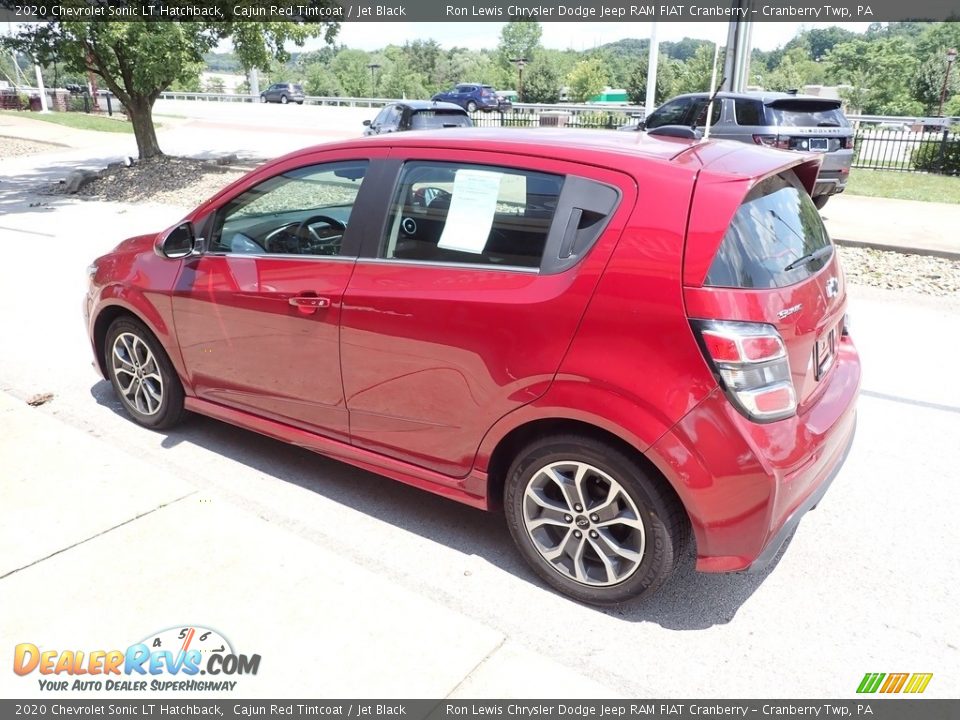 Cajun Red Tintcoat 2020 Chevrolet Sonic LT Hatchback Photo #6