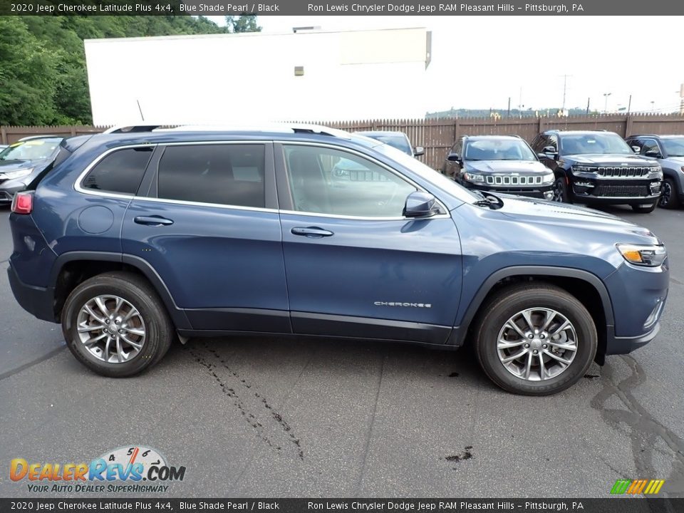 Blue Shade Pearl 2020 Jeep Cherokee Latitude Plus 4x4 Photo #7