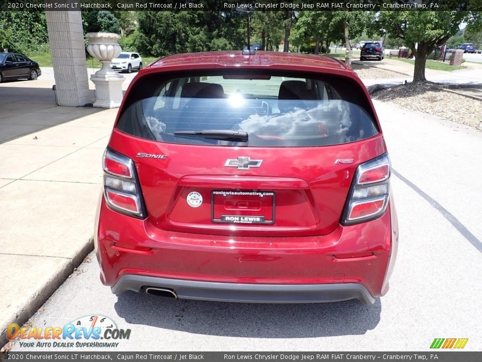 2020 Chevrolet Sonic LT Hatchback Cajun Red Tintcoat / Jet Black Photo #7