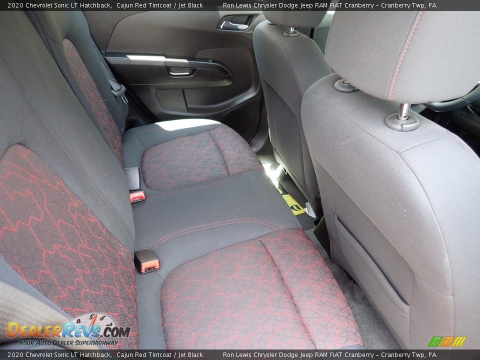 Rear Seat of 2020 Chevrolet Sonic LT Hatchback Photo #10