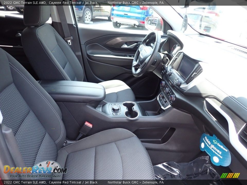 Front Seat of 2022 GMC Terrain SLE AWD Photo #14