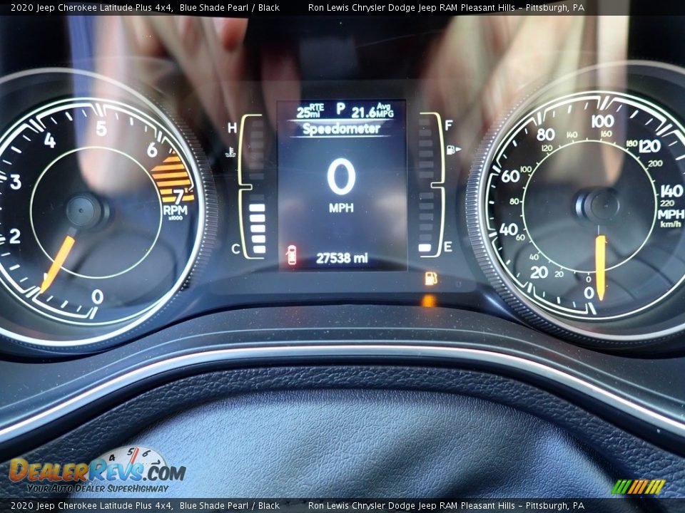 2020 Jeep Cherokee Latitude Plus 4x4 Gauges Photo #20