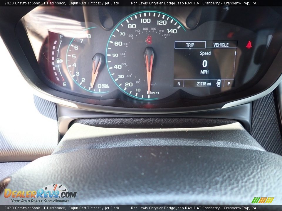 2020 Chevrolet Sonic LT Hatchback Gauges Photo #18