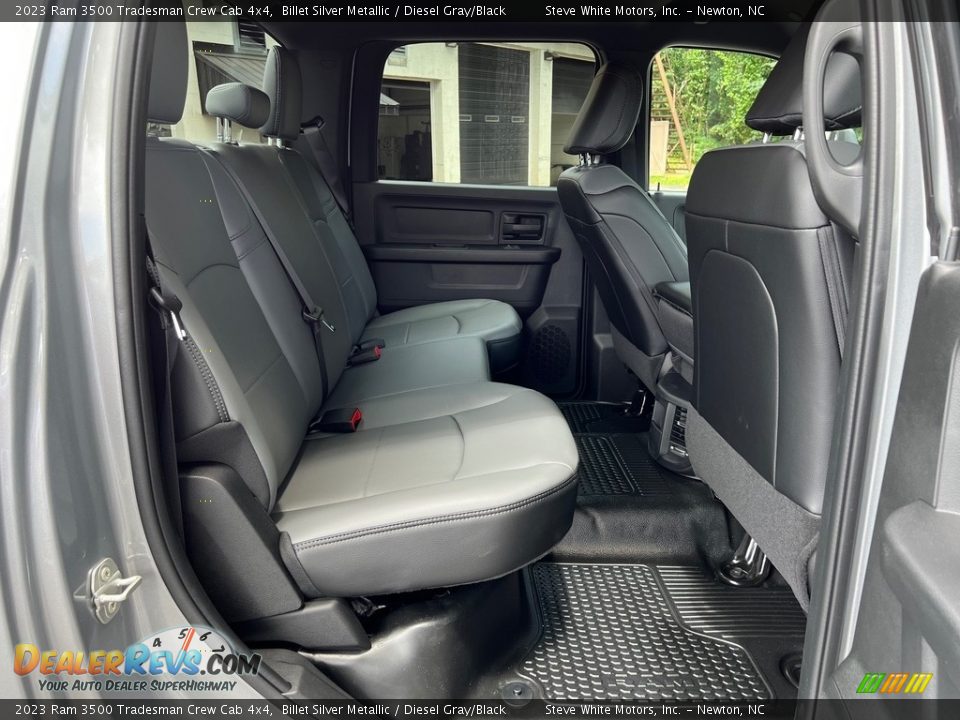 Rear Seat of 2023 Ram 3500 Tradesman Crew Cab 4x4 Photo #15