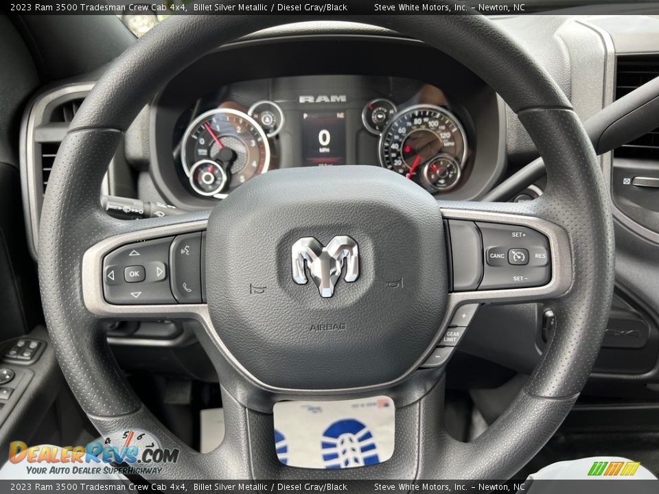 2023 Ram 3500 Tradesman Crew Cab 4x4 Steering Wheel Photo #18