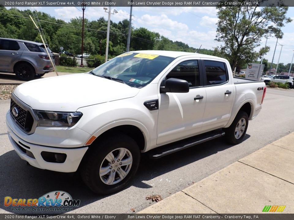 2020 Ford Ranger XLT SuperCrew 4x4 Oxford White / Ebony Photo #4