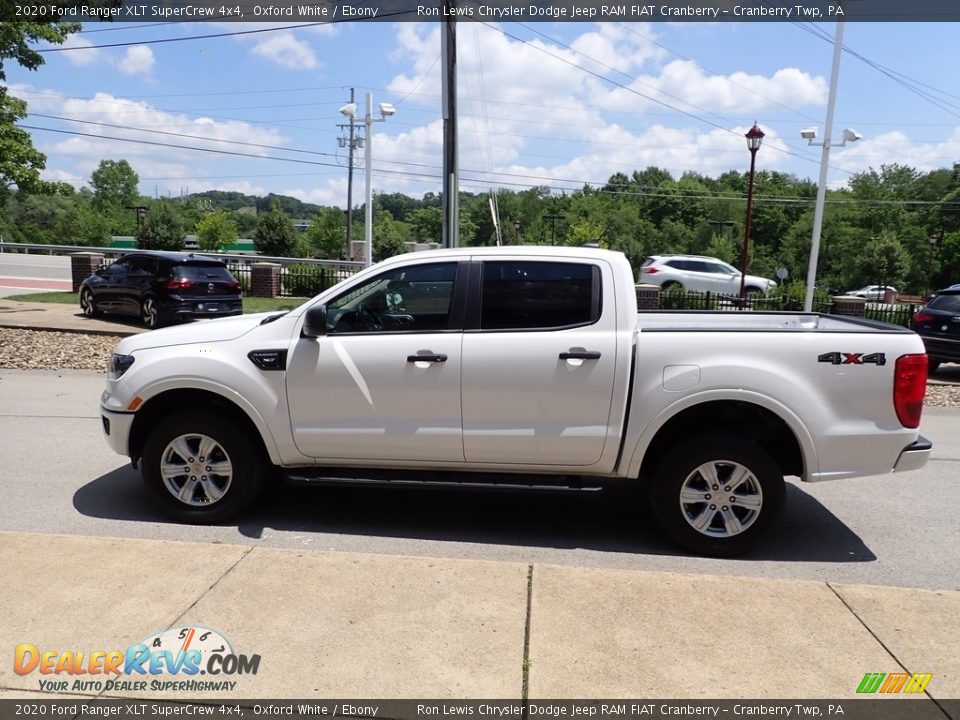 2020 Ford Ranger XLT SuperCrew 4x4 Oxford White / Ebony Photo #5