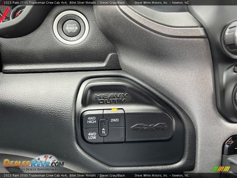 Controls of 2023 Ram 3500 Tradesman Crew Cab 4x4 Photo #20