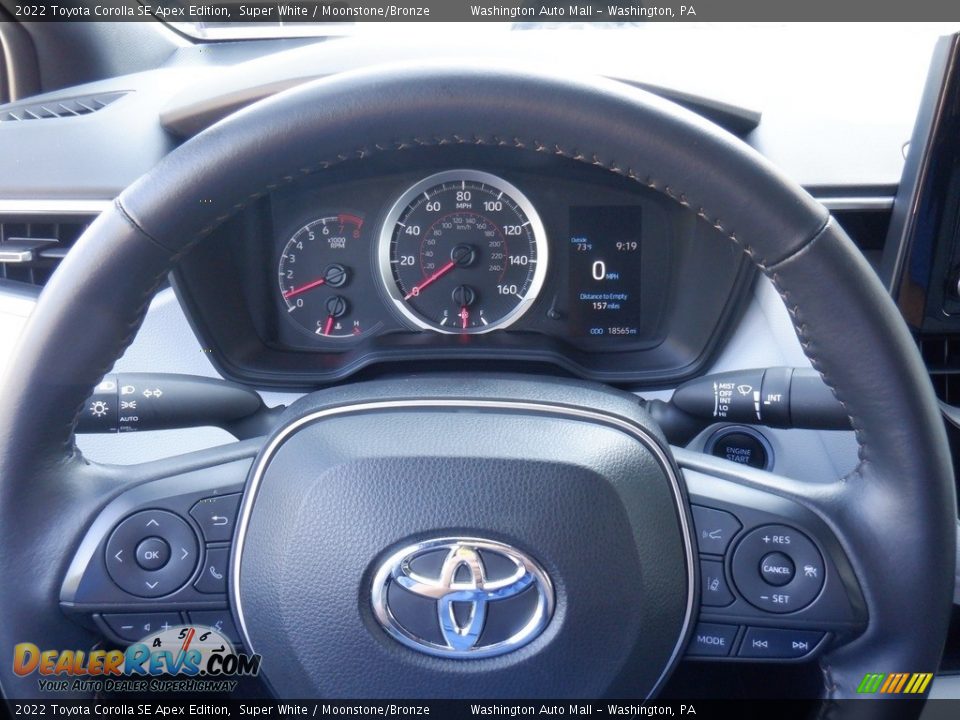 2022 Toyota Corolla SE Apex Edition Steering Wheel Photo #30