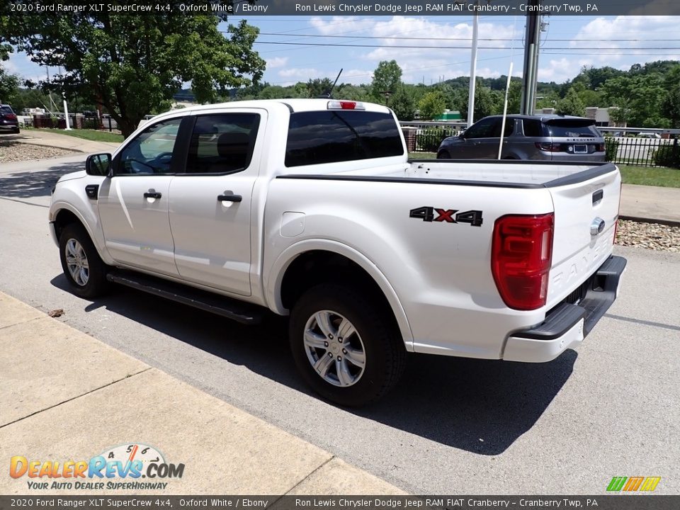 2020 Ford Ranger XLT SuperCrew 4x4 Oxford White / Ebony Photo #6