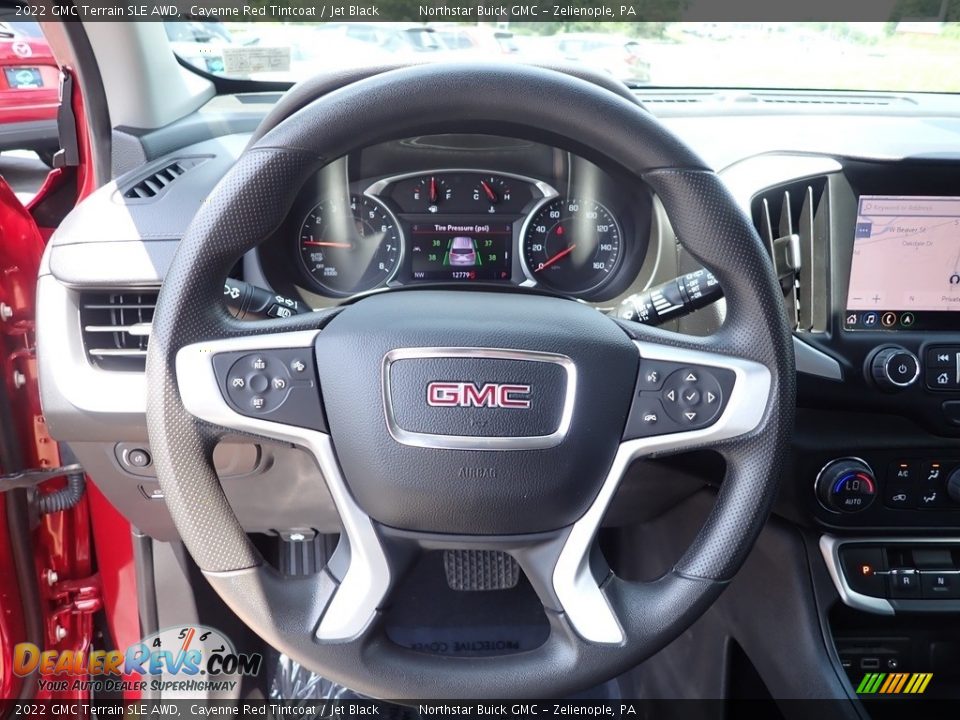 2022 GMC Terrain SLE AWD Steering Wheel Photo #29