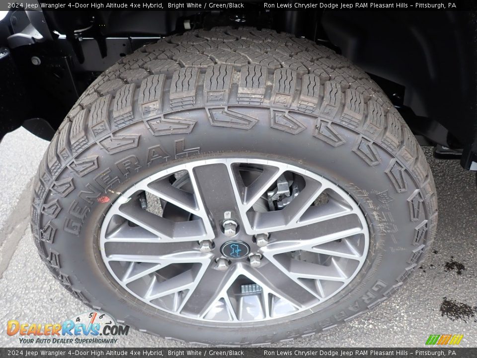 2024 Jeep Wrangler 4-Door High Altitude 4xe Hybrid Wheel Photo #10