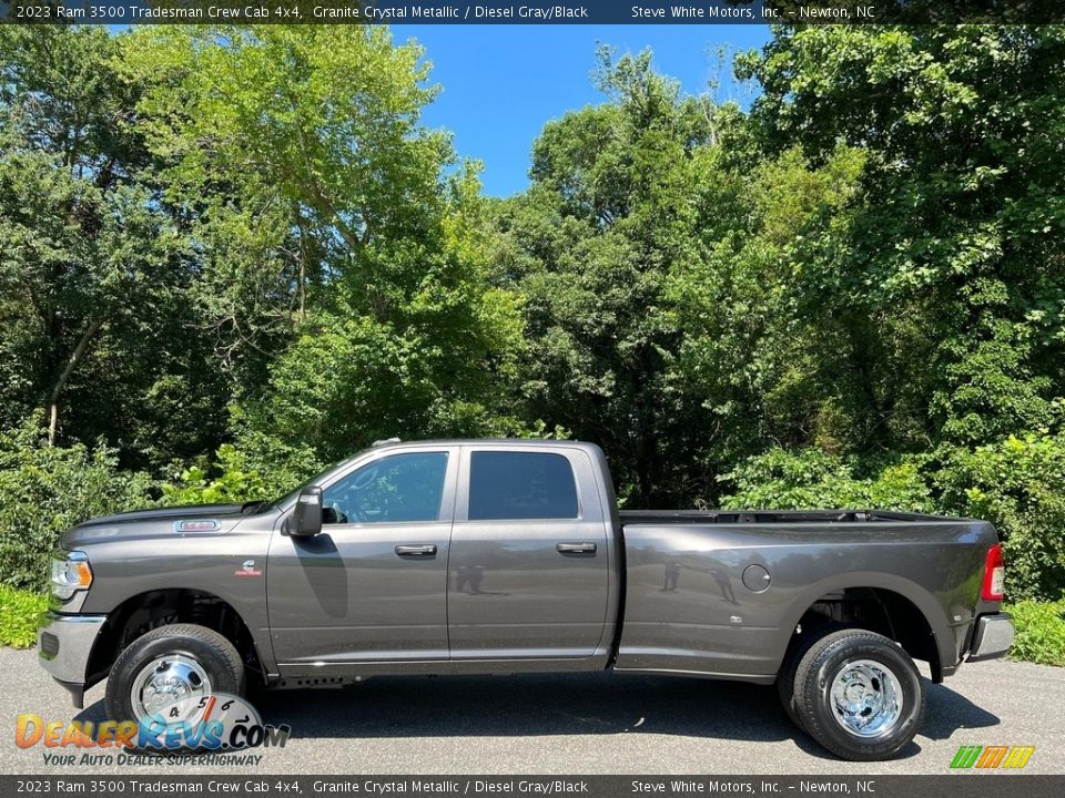 Granite Crystal Metallic 2023 Ram 3500 Tradesman Crew Cab 4x4 Photo #1