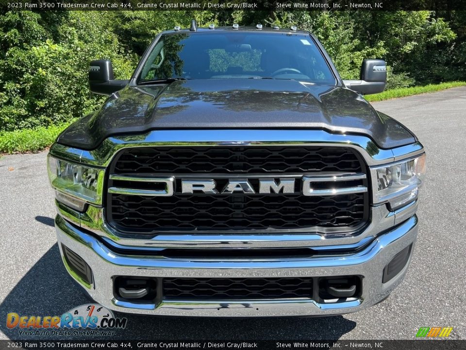 2023 Ram 3500 Tradesman Crew Cab 4x4 Granite Crystal Metallic / Diesel Gray/Black Photo #3