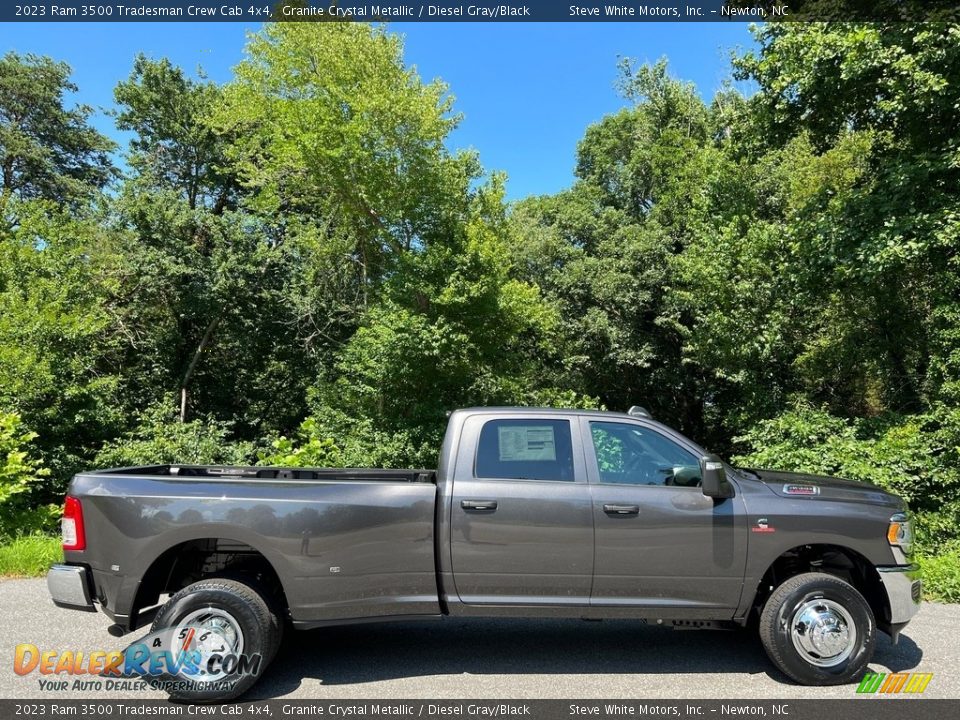 Granite Crystal Metallic 2023 Ram 3500 Tradesman Crew Cab 4x4 Photo #5