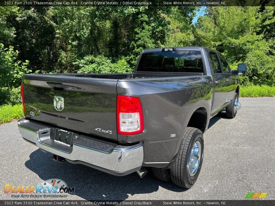 2023 Ram 3500 Tradesman Crew Cab 4x4 Granite Crystal Metallic / Diesel Gray/Black Photo #6