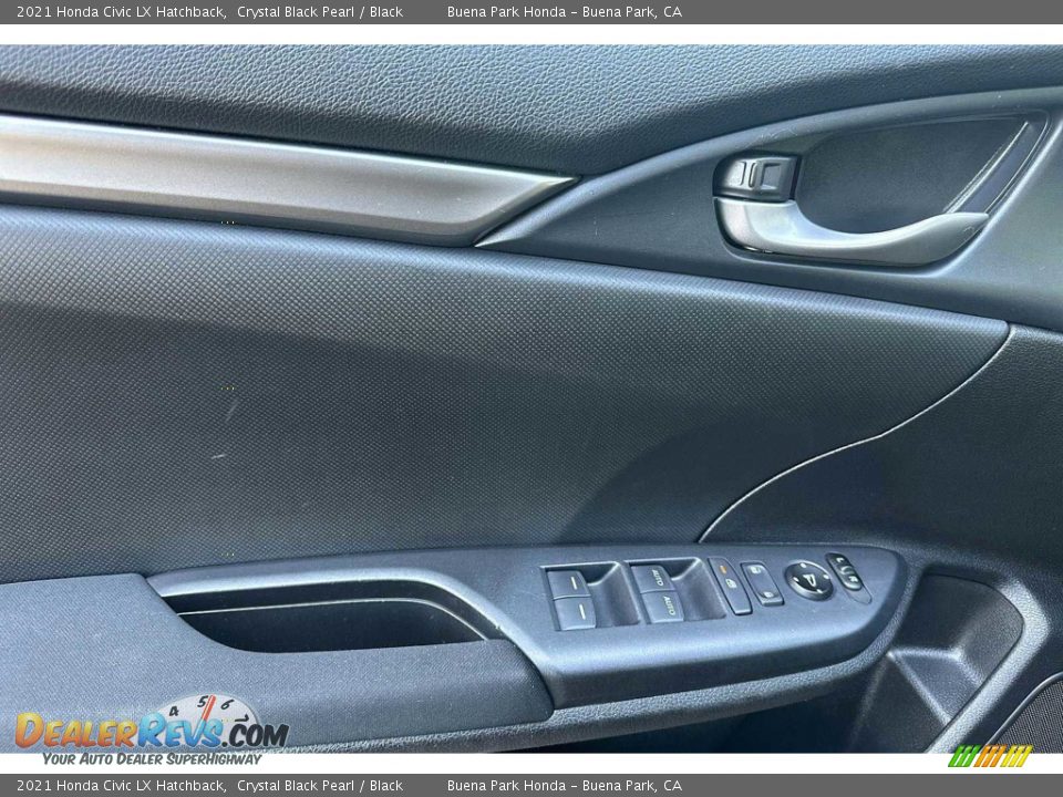 Door Panel of 2021 Honda Civic LX Hatchback Photo #11