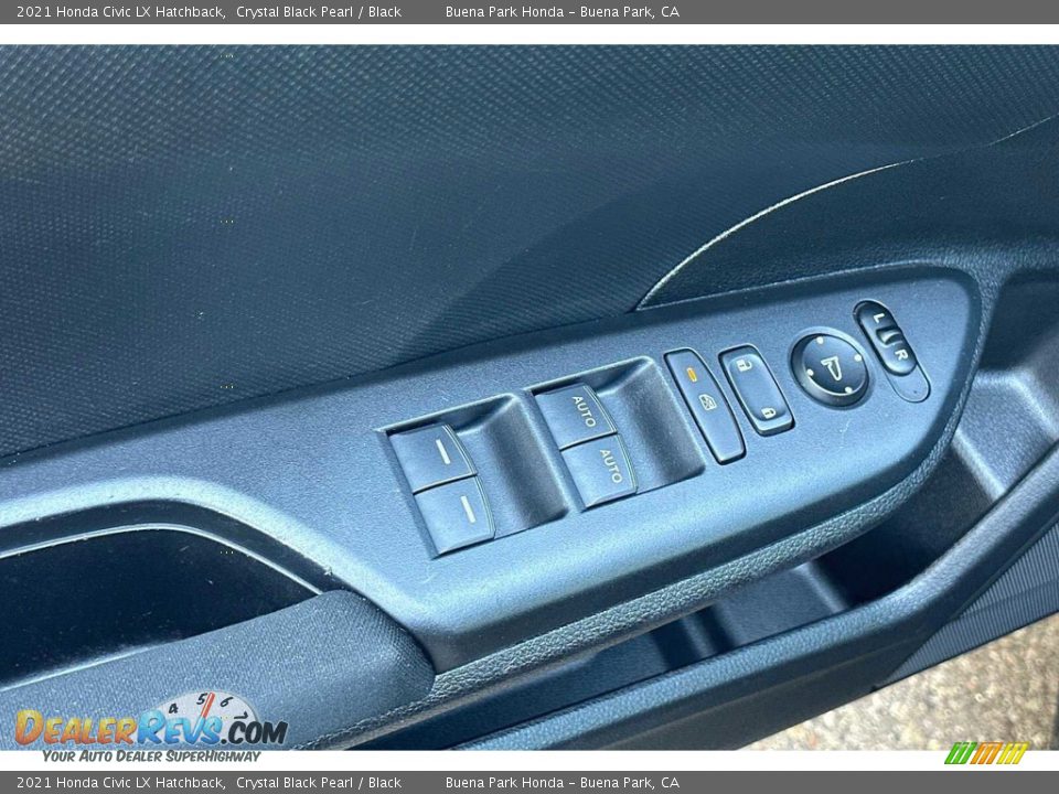 Door Panel of 2021 Honda Civic LX Hatchback Photo #12