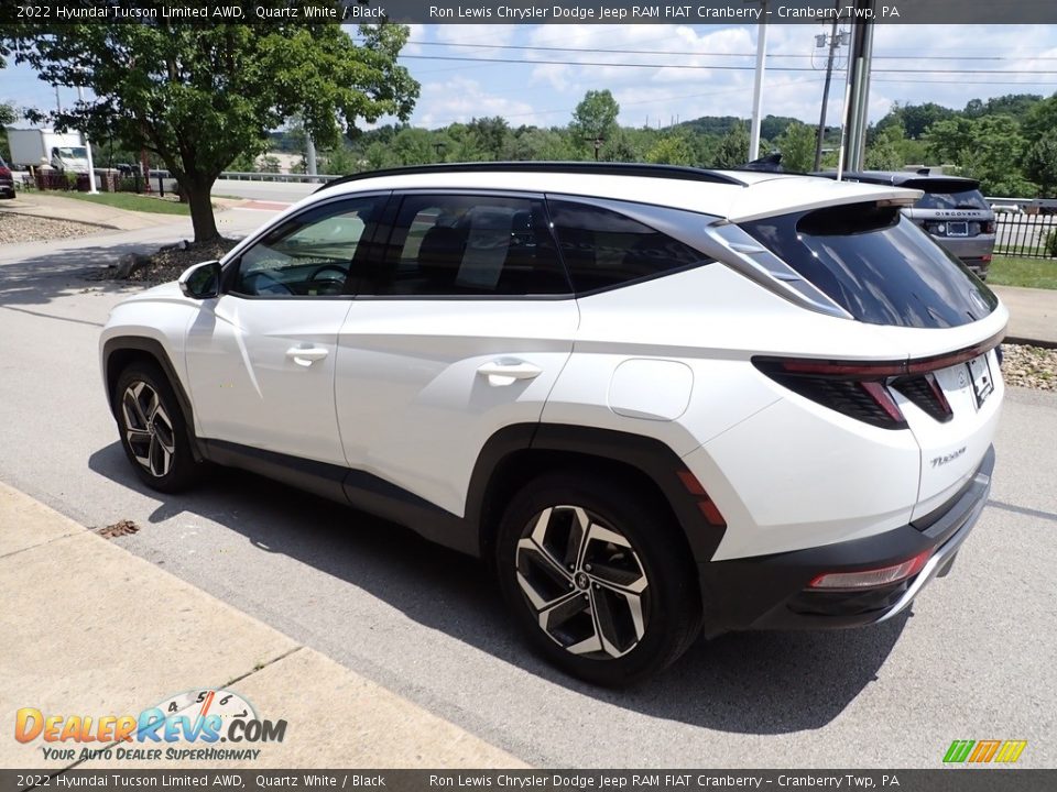 2022 Hyundai Tucson Limited AWD Quartz White / Black Photo #6