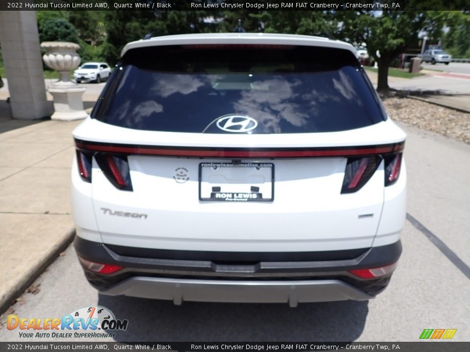 2022 Hyundai Tucson Limited AWD Quartz White / Black Photo #7