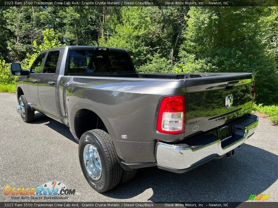 2023 Ram 3500 Tradesman Crew Cab 4x4 Granite Crystal Metallic / Diesel Gray/Black Photo #9