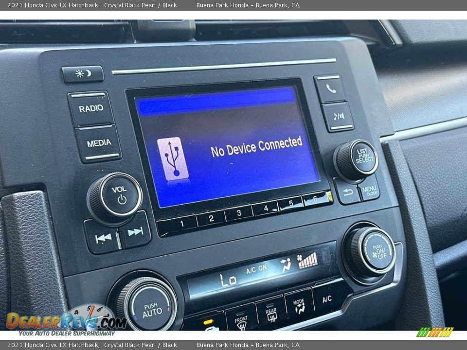 Controls of 2021 Honda Civic LX Hatchback Photo #19