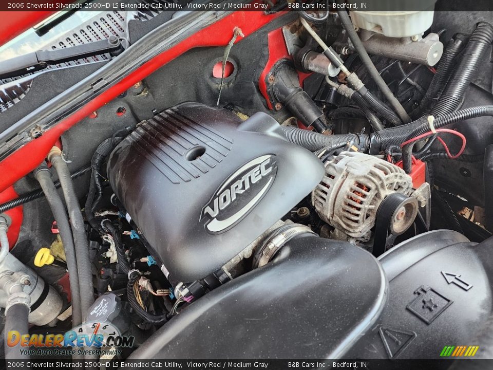 2006 Chevrolet Silverado 2500HD LS Extended Cab Utility 6.0 Liter OHV 16-Valve Vortec V8 Engine Photo #21