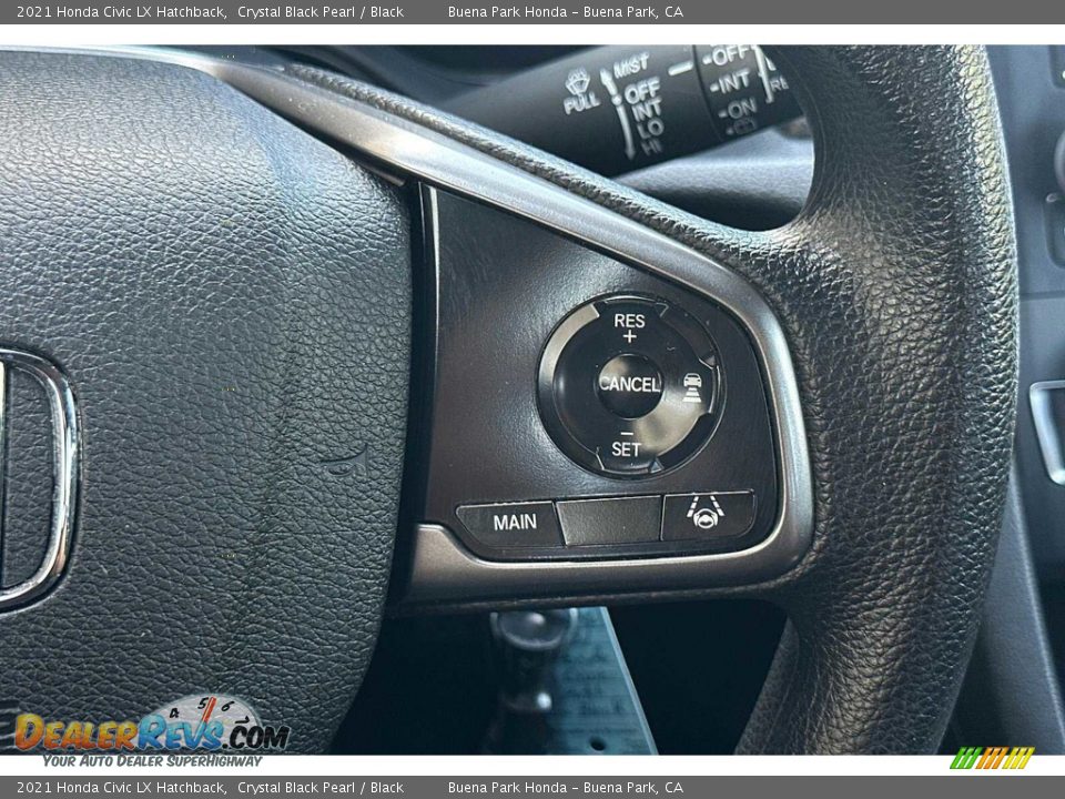 2021 Honda Civic LX Hatchback Steering Wheel Photo #25