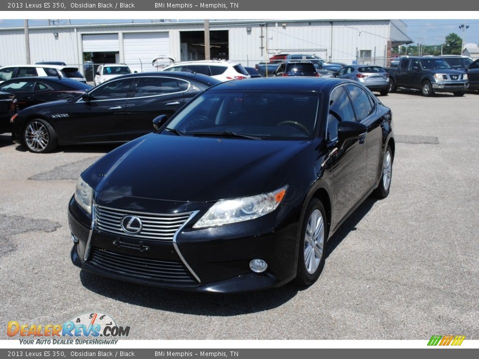 2013 Lexus ES 350 Obsidian Black / Black Photo #1