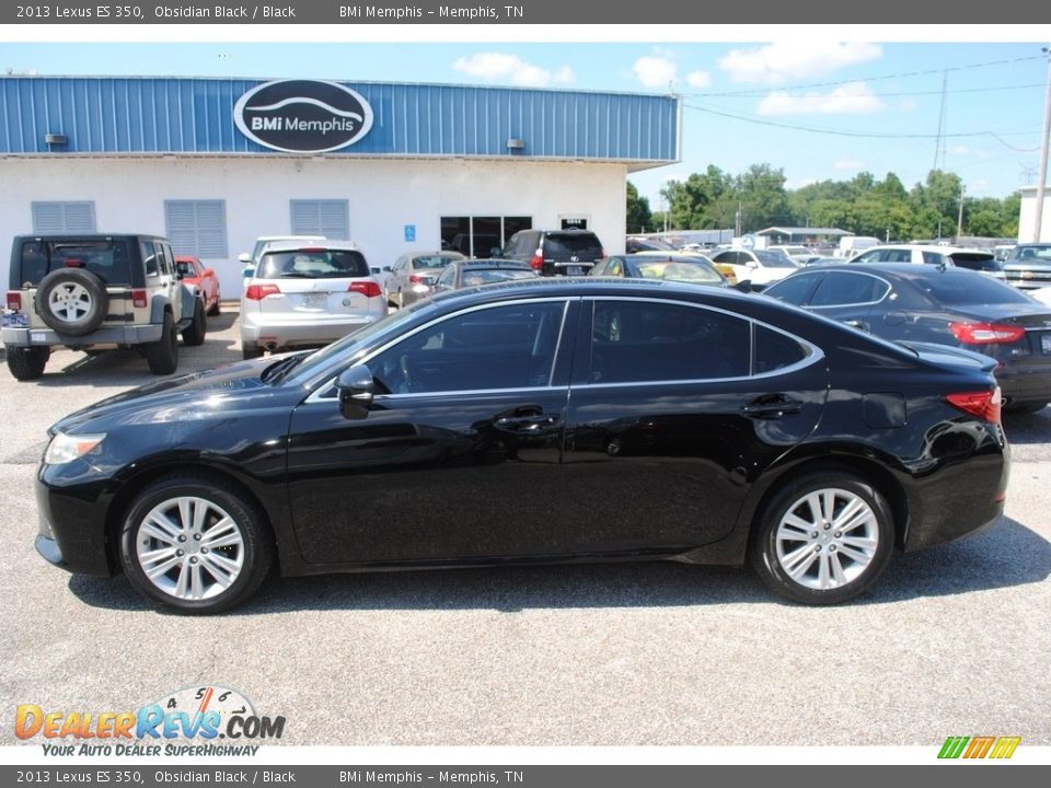 2013 Lexus ES 350 Obsidian Black / Black Photo #2