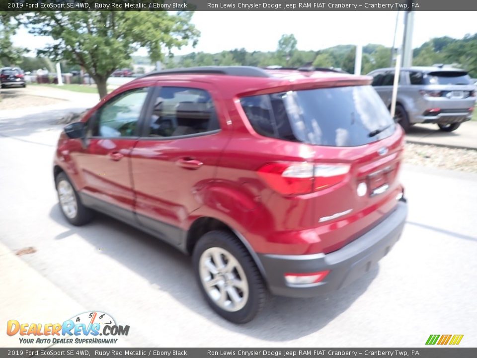 2019 Ford EcoSport SE 4WD Ruby Red Metallic / Ebony Black Photo #6