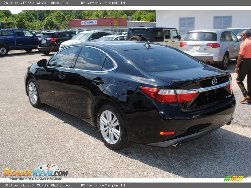 2013 Lexus ES 350 Obsidian Black / Black Photo #3