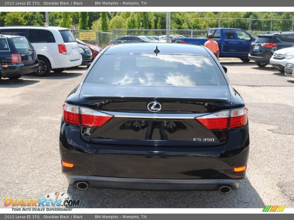 2013 Lexus ES 350 Obsidian Black / Black Photo #4