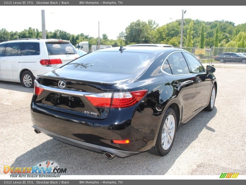 2013 Lexus ES 350 Obsidian Black / Black Photo #5