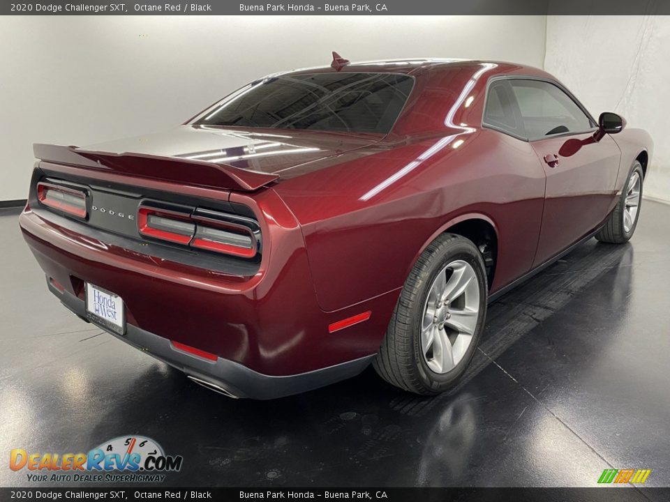 2020 Dodge Challenger SXT Octane Red / Black Photo #7