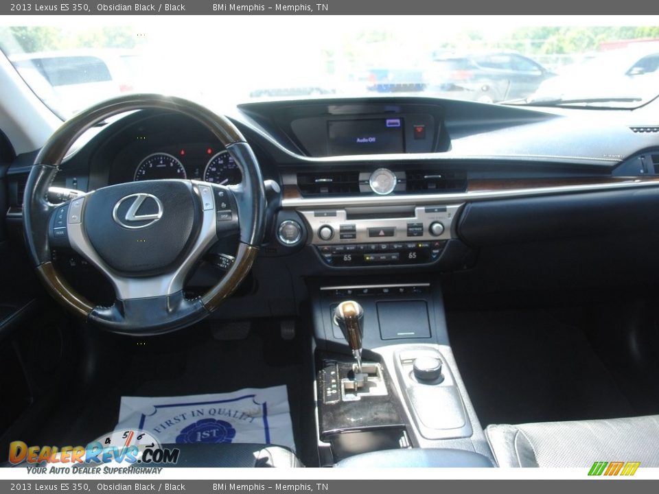 2013 Lexus ES 350 Obsidian Black / Black Photo #9