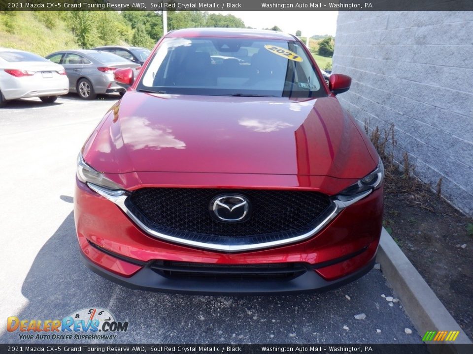 2021 Mazda CX-5 Grand Touring Reserve AWD Soul Red Crystal Metallic / Black Photo #4