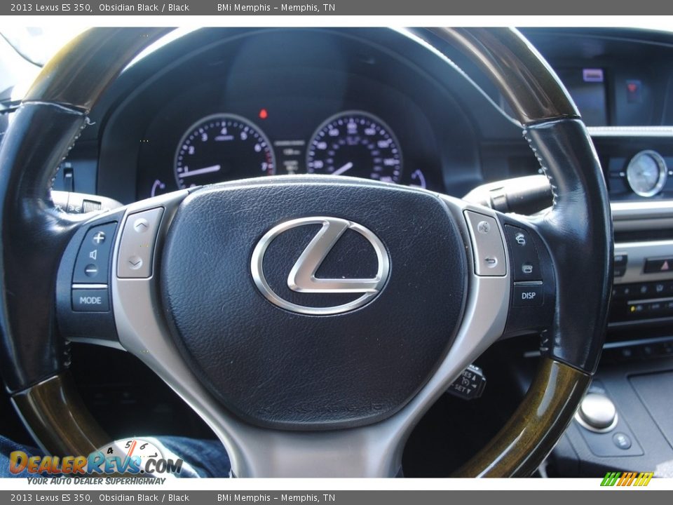 2013 Lexus ES 350 Obsidian Black / Black Photo #12