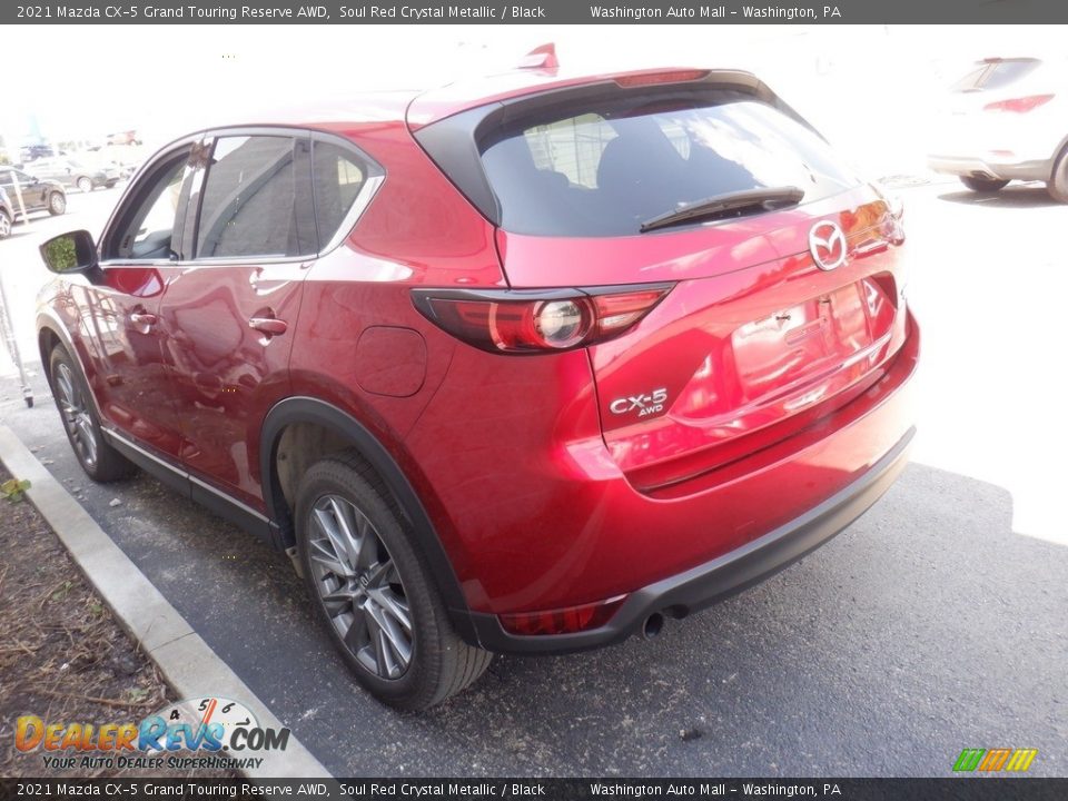2021 Mazda CX-5 Grand Touring Reserve AWD Soul Red Crystal Metallic / Black Photo #6