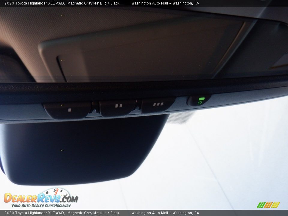 2020 Toyota Highlander XLE AWD Magnetic Gray Metallic / Black Photo #9
