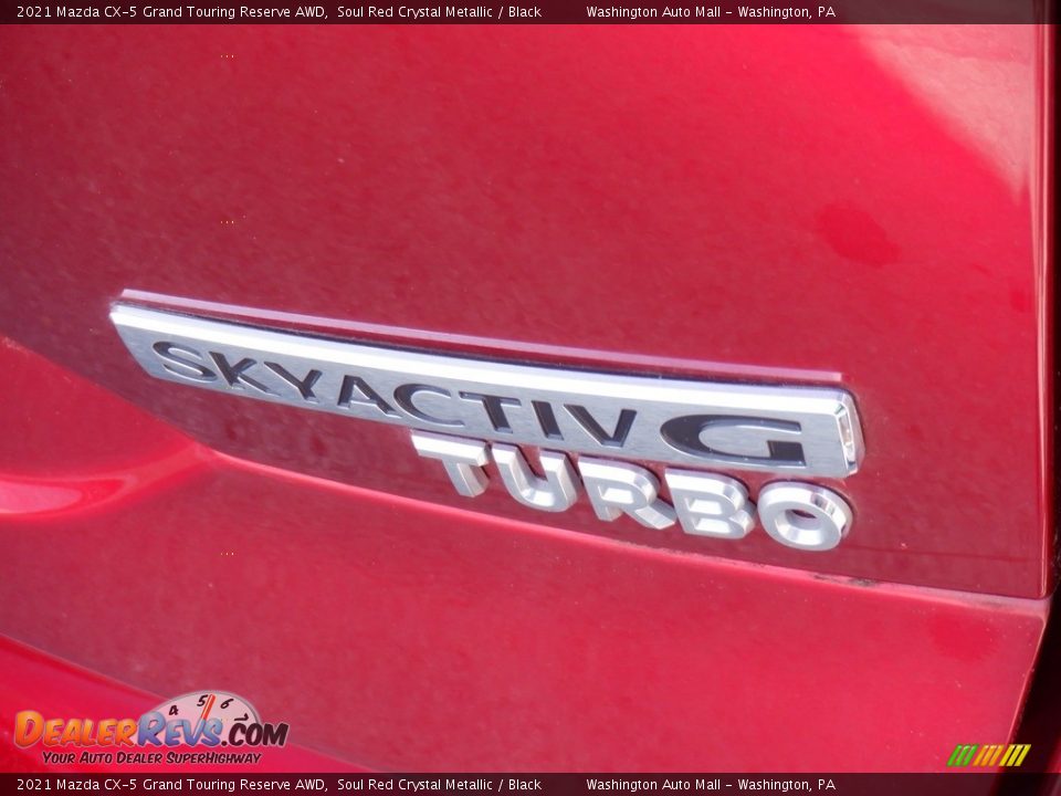 2021 Mazda CX-5 Grand Touring Reserve AWD Soul Red Crystal Metallic / Black Photo #10