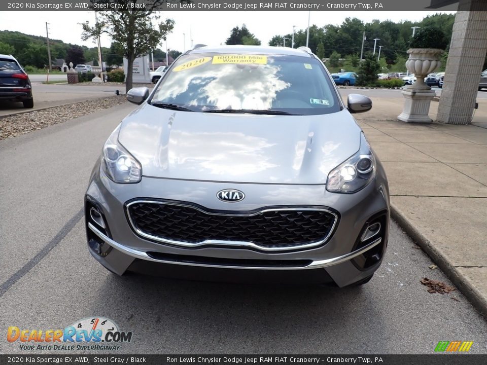 2020 Kia Sportage EX AWD Steel Gray / Black Photo #3