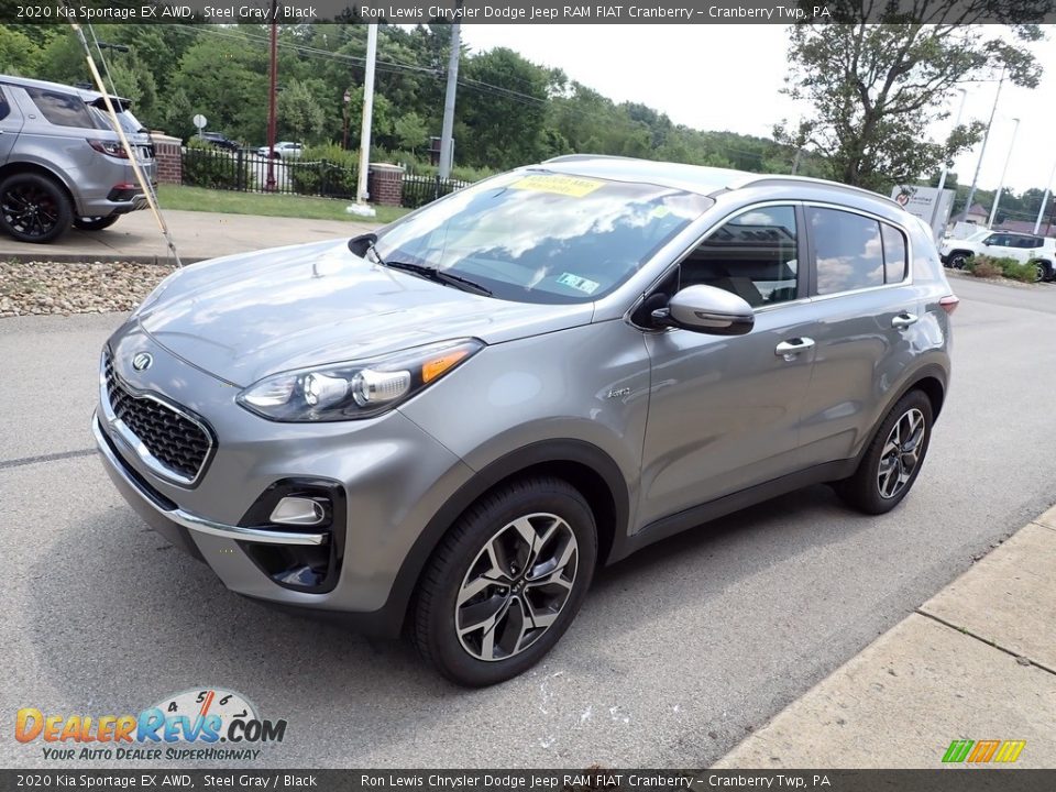 2020 Kia Sportage EX AWD Steel Gray / Black Photo #4