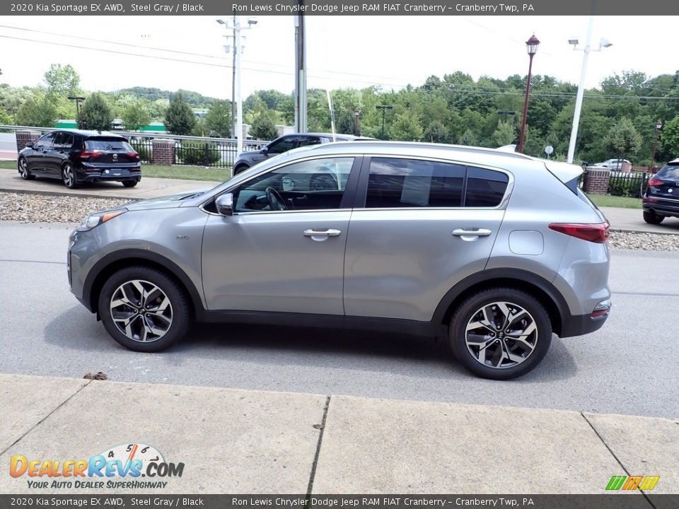 2020 Kia Sportage EX AWD Steel Gray / Black Photo #5