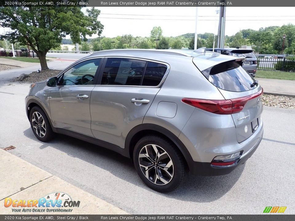 2020 Kia Sportage EX AWD Steel Gray / Black Photo #6