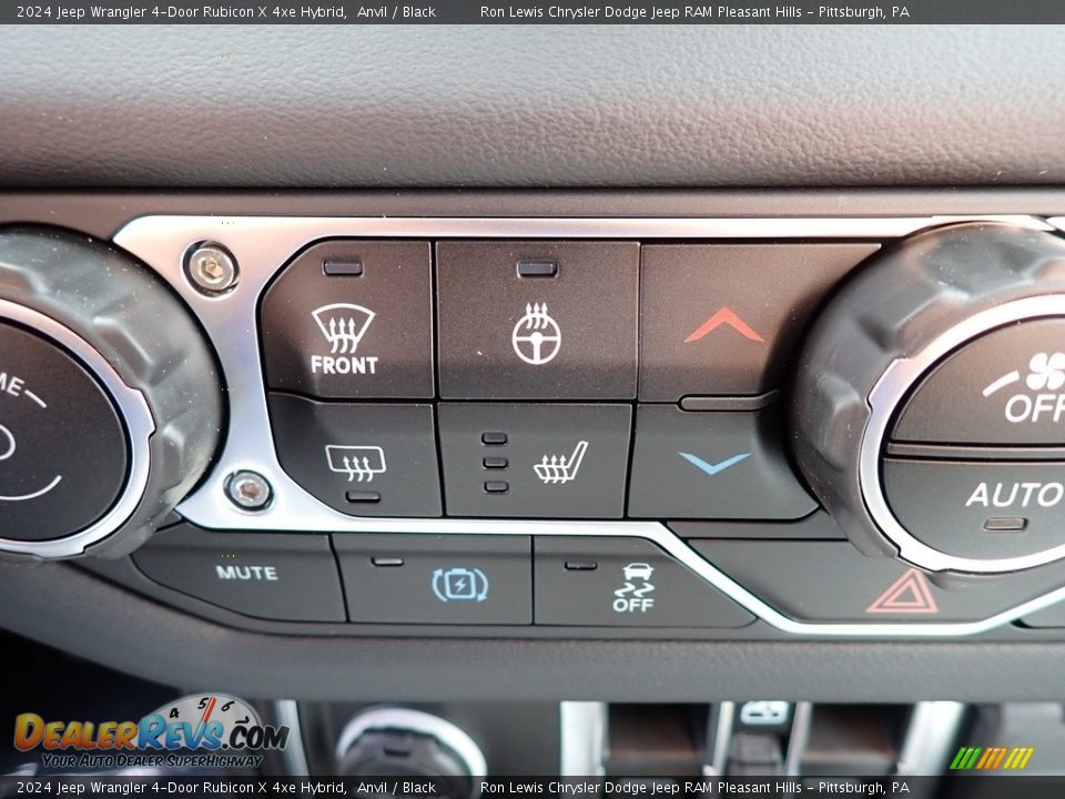 Controls of 2024 Jeep Wrangler 4-Door Rubicon X 4xe Hybrid Photo #17