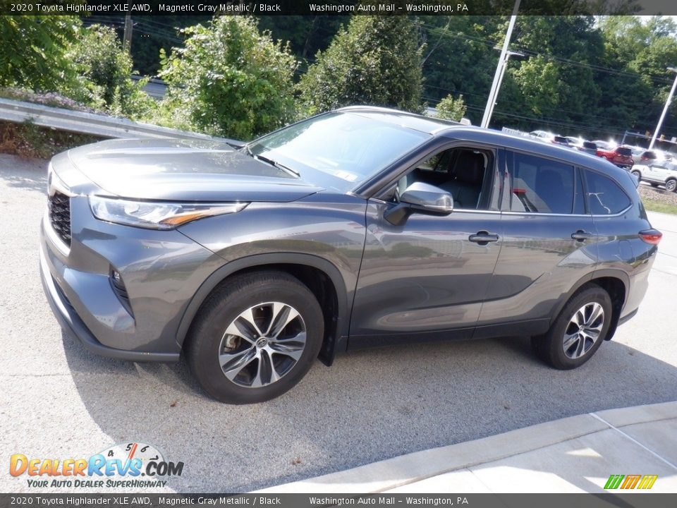 2020 Toyota Highlander XLE AWD Magnetic Gray Metallic / Black Photo #17